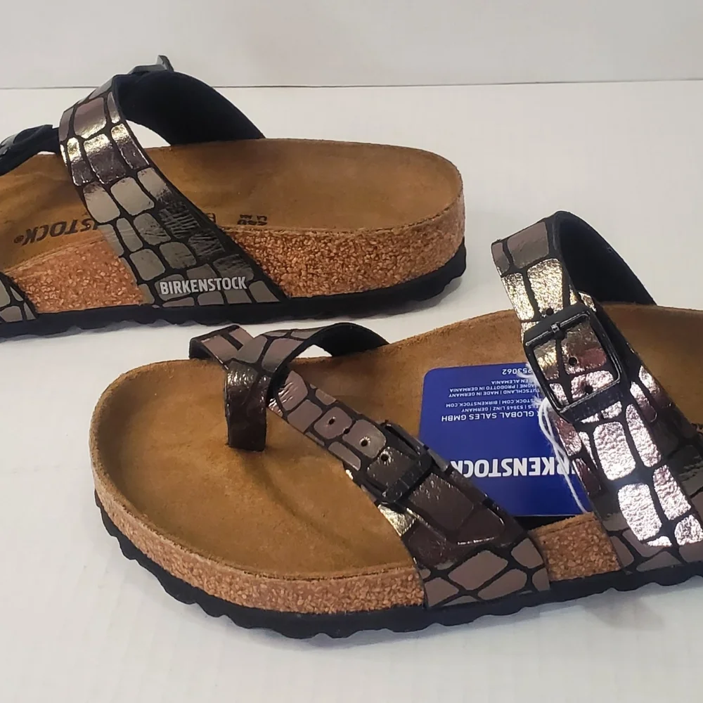 Birkenstock Metallic Sandals - Picture 3 of 10
